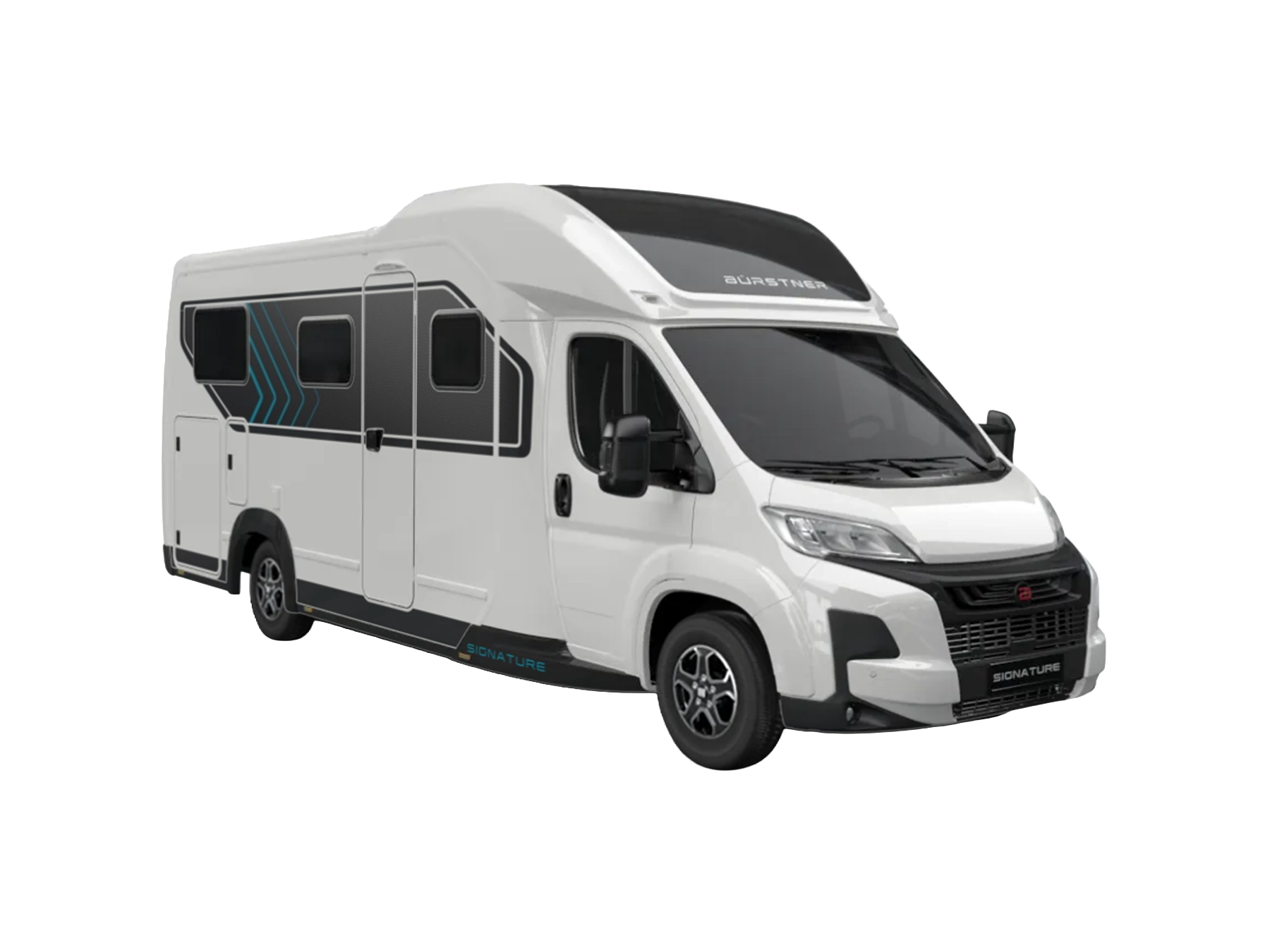Burstner Signature 71 Motorhome 9720 - Exterior Front Right