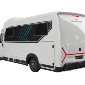 Burstner Signature 71 Motorhome 9720 - Exterior Rear Left