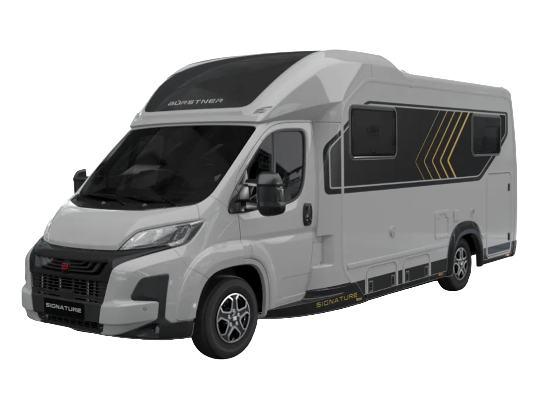 Burstner Signature 71 Motorhome 9721 - Exterior Front Left