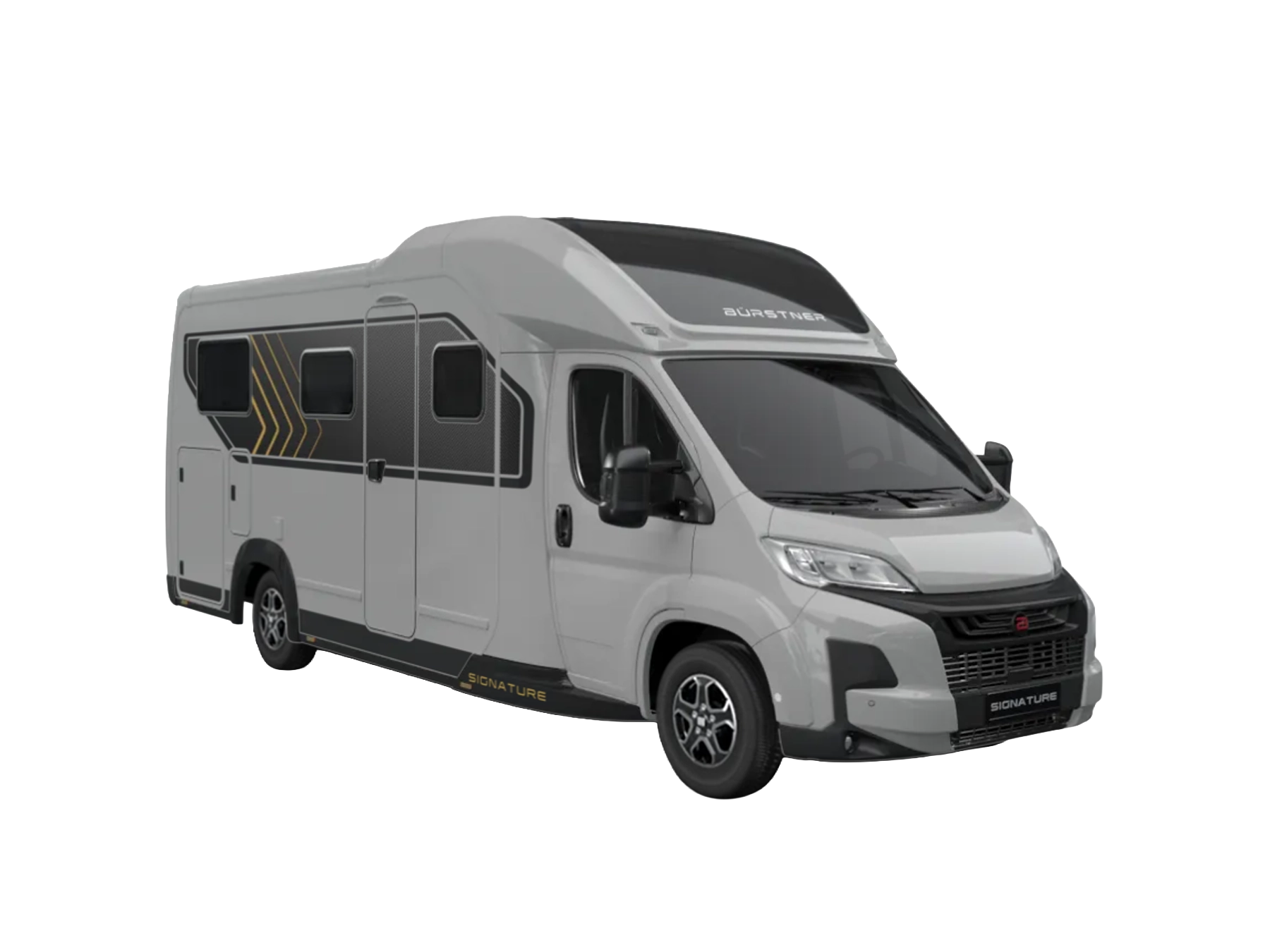 Burstner Signature 71 Motorhome 9721 - Exterior Front Right