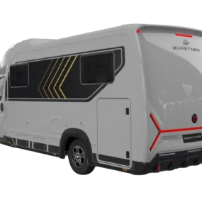 Burstner Signature 71 Motorhome 9721 - Exterior Rear Left