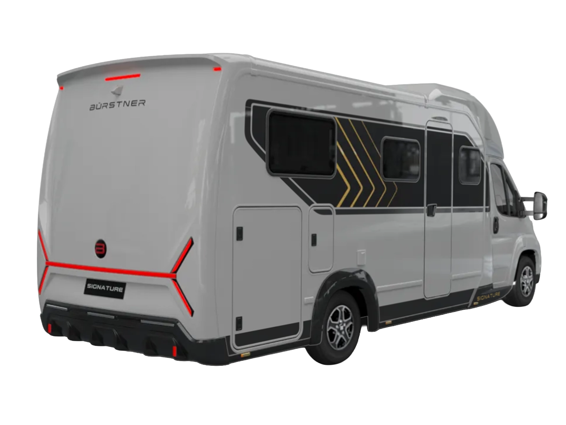Burstner Signature 71 Motorhome 9721 - Exterior Rear Right