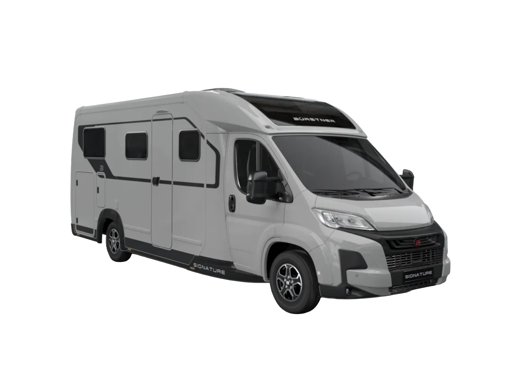 Burstner Signature 74 Motorhome 9722 - Exterior Front Right