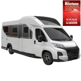 Burstner Signature 75 Motorhome 9724 - Exterior Front Left Award