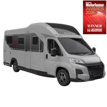 Burstner Signature 75 Motorhome 9725 - Exterior Front Left Award