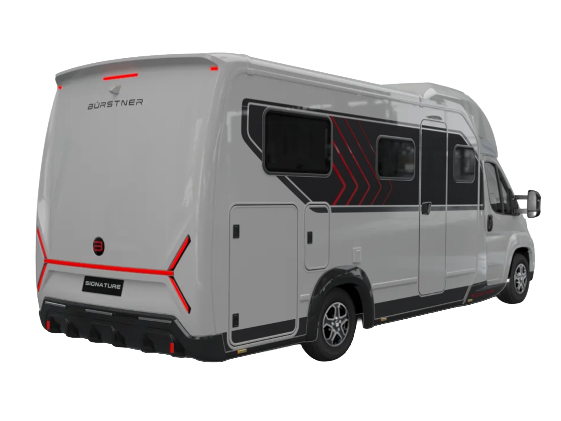 Burstner Signature 75 Motorhome 9725 - Exterior Rear Right