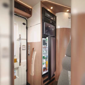 Carthago C1 Tourer Edition Plus I 149 RB LE Motorhome FO900070 - Kitchen Fridge Open