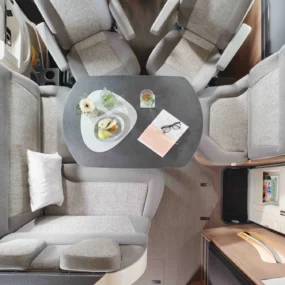 Carthago C1 Tourer Edition Plus I 149 RB LE Motorhome FO900070 - Lounge Birds Eye View