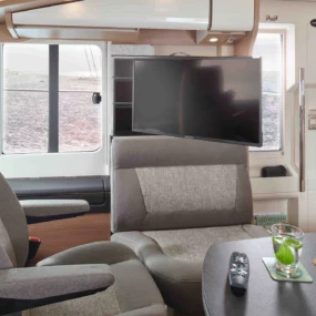 Carthago C1 Tourer Edition Plus I 149 RB LE Motorhome FO900070 - Lounge TV Rotated