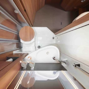 Carthago C2 Tourer I 141 KB LE Motorhome FO900030 - Washroom Birds Eye