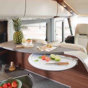 Carthago Chic C-line I 49 LE L Motorhome FO900080 - Kitchen Worktop Lifestyle