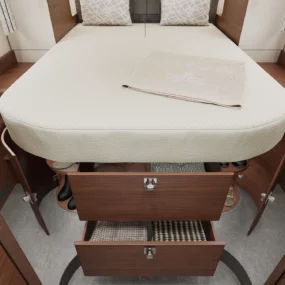 Carthago Chic C-line I 50 QB L Motorhome FO900090 - Bedroom Bed Drawers