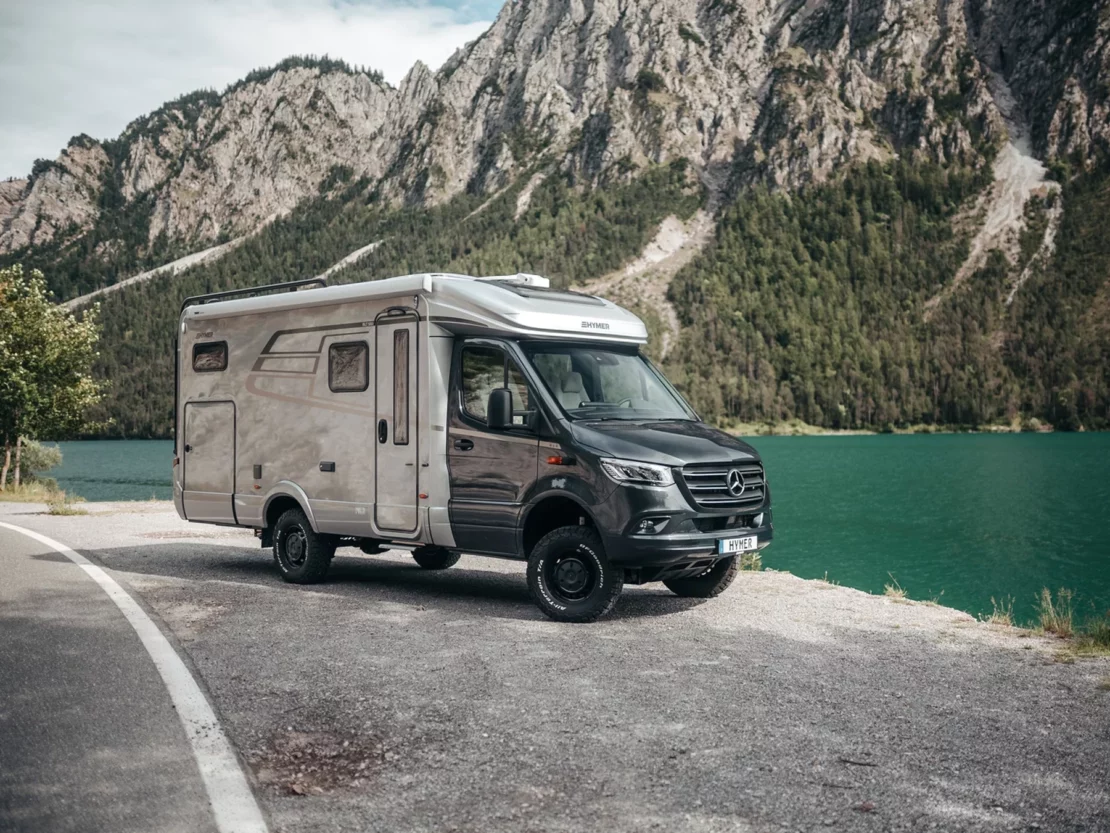 Hymer ML-T 570 4x4 Motorhome 10444 - Exterior Front Right Lifestyle