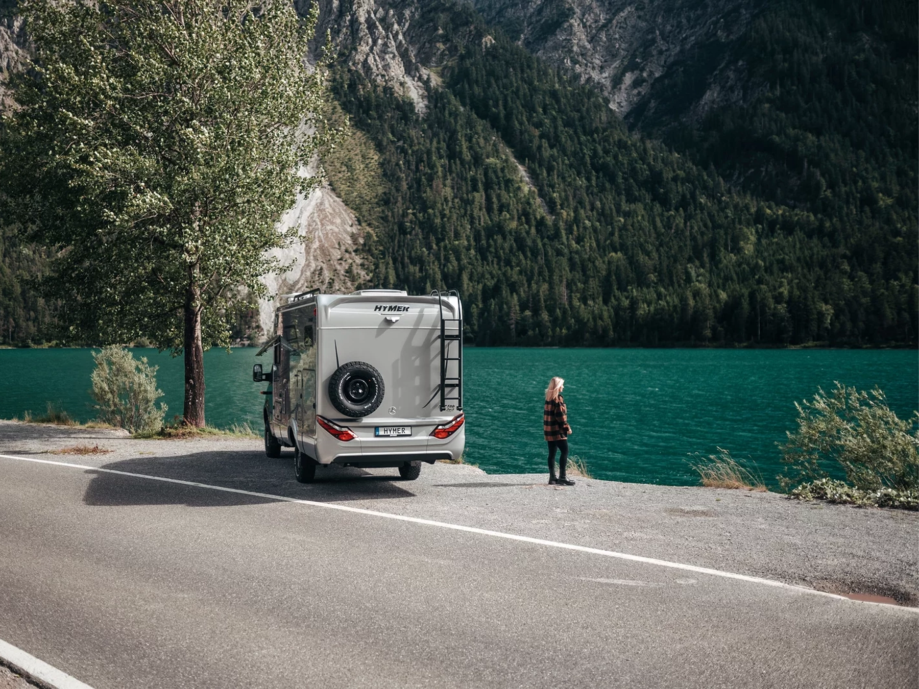 Hymer ML-T 570 4x4 Motorhome 10444 - Exterior Rear Lifestyle