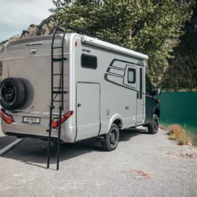 Hymer ML-T 570 4x4 Motorhome 10444 - Exterior Rear Right Lifestyle