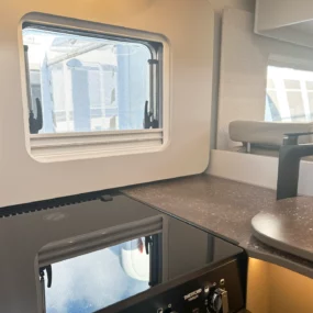 Burstner B66 690 TD Kitchen Window