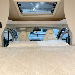 Burstner B66 684 TD Drop Down Bed Extended