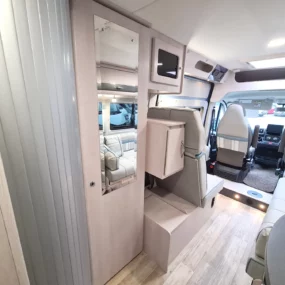 Auto-Sleepers Symbol Plus Campervan 10986 - Interior Cupboard Closed