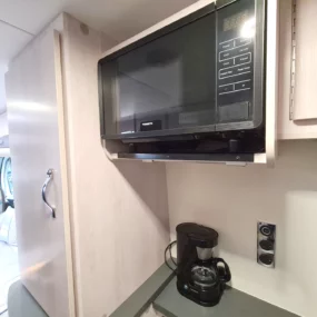 Auto-Sleepers Symbol Plus Campervan 10986 - Kitchen Microwave