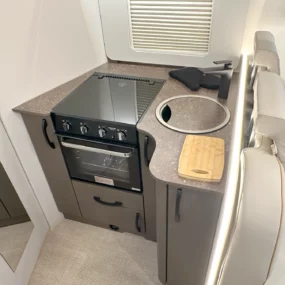 Burstner B66 744 TD Kitchen Area