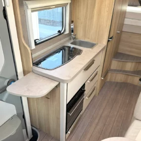 Knaus MH Sun TI 650 Kitchen Area Extended Worktop