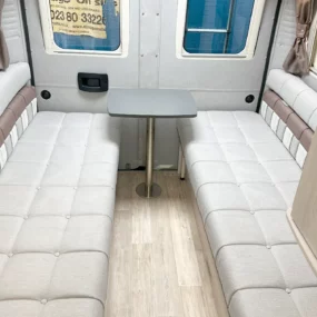 Auto-Sleeper Warwick Lounge Area with Table