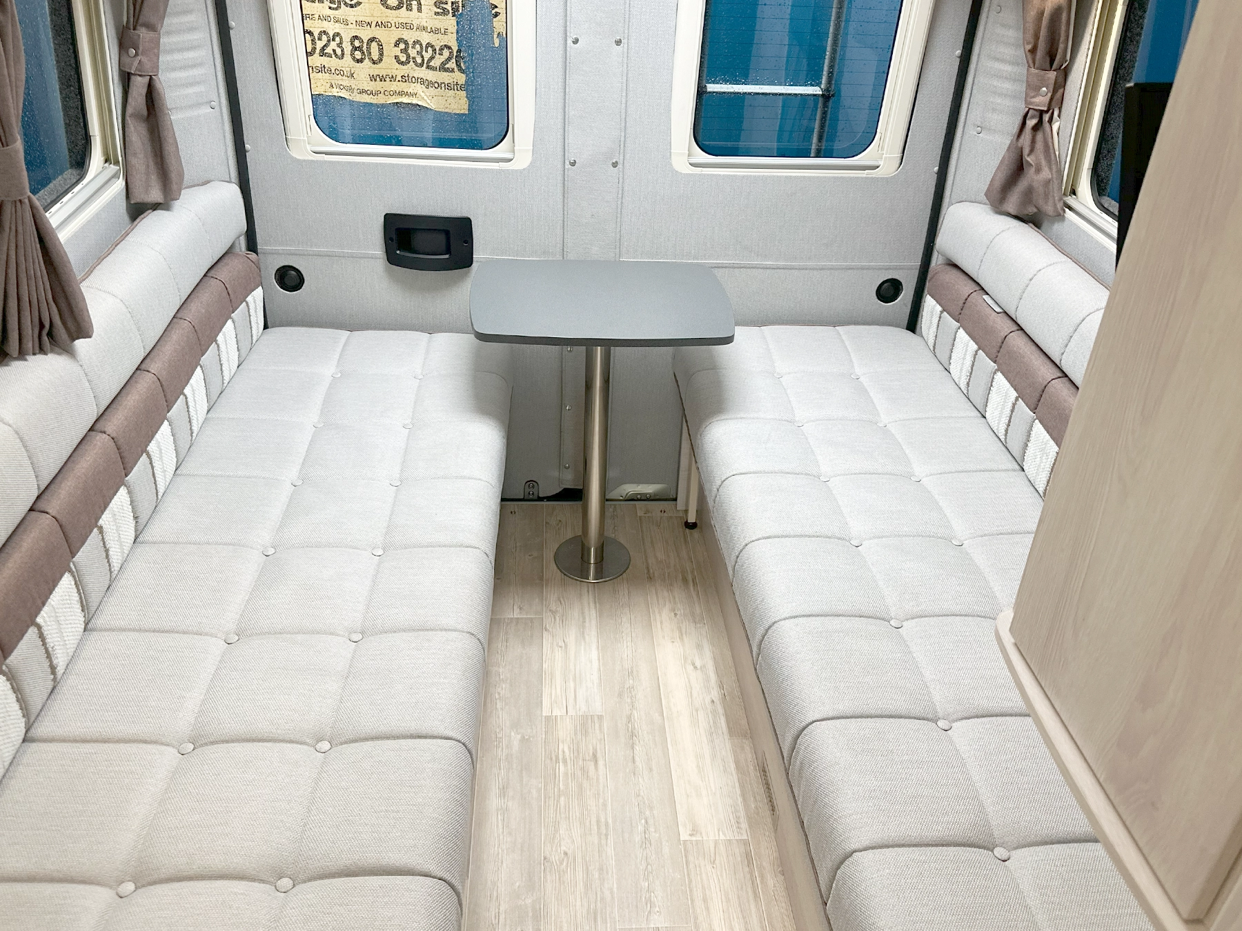 Auto-Sleeper Warwick Lounge Area with Table