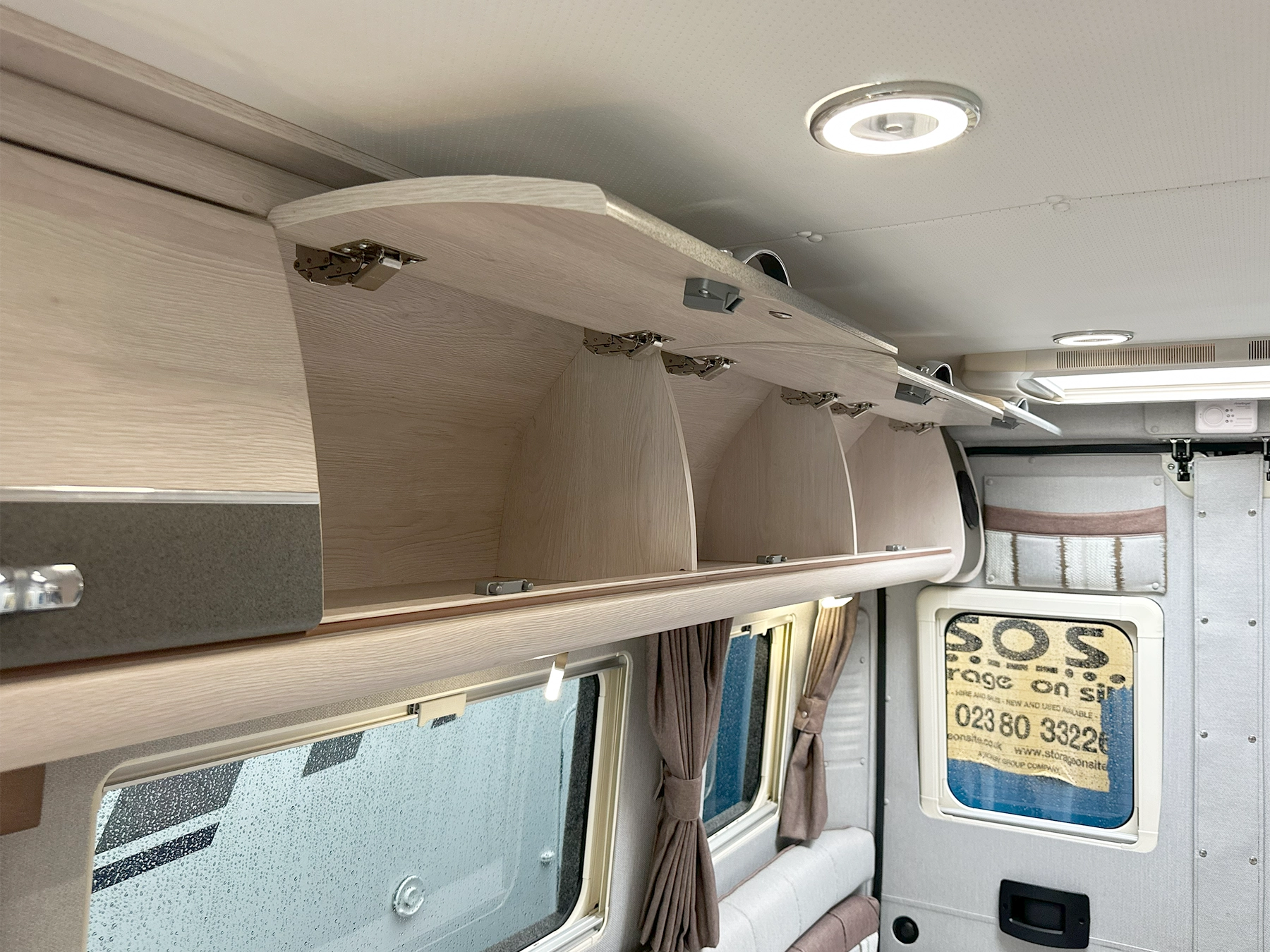 Auto-Sleeper Warwick Over Head Storage