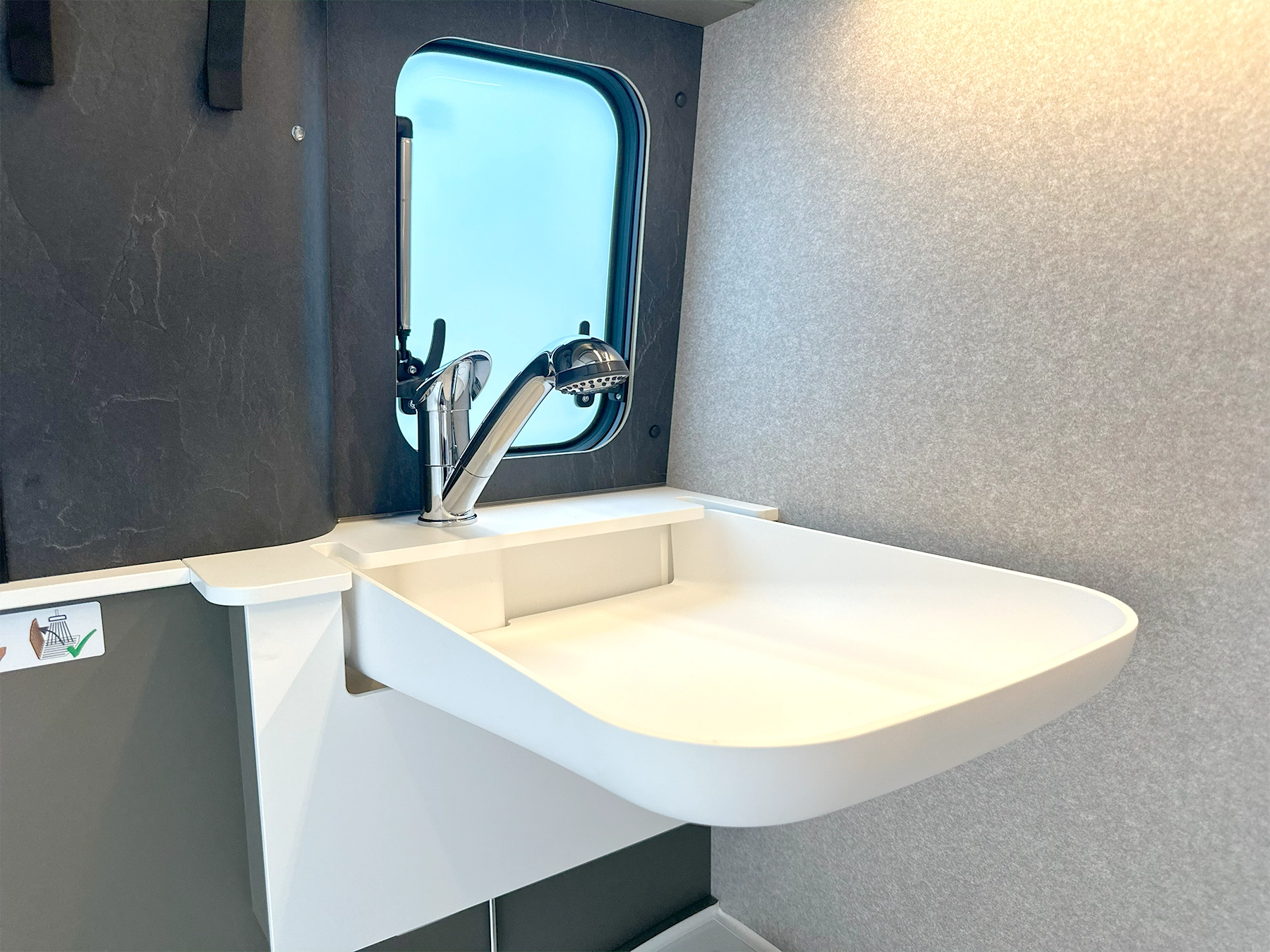 Hymer Grand Canyon S Xperience Pop Top Bathroom Sink