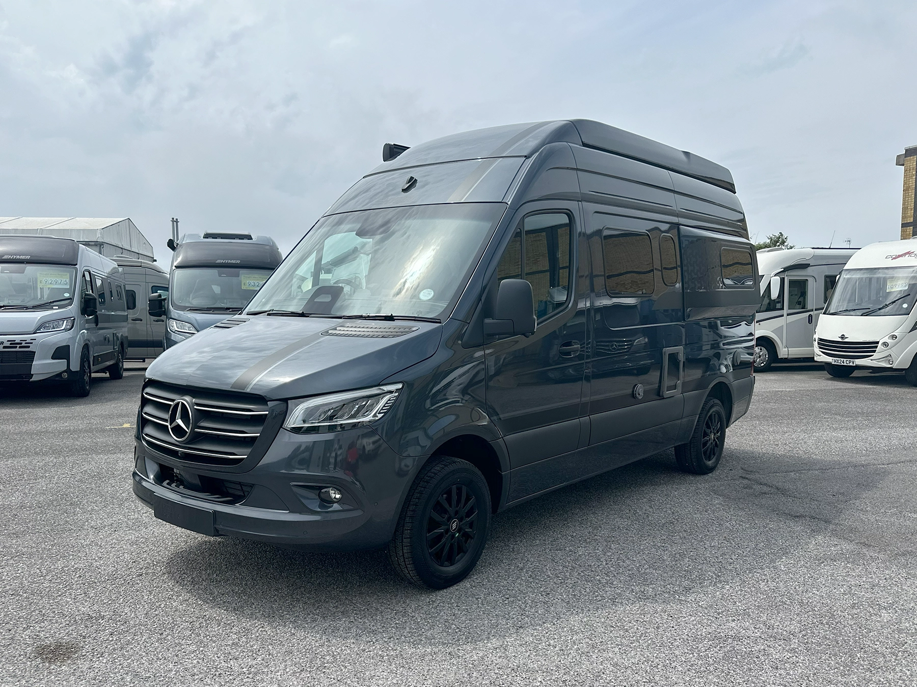 Hymer Grand Canyon S Xperience Pop Top Exterior Front Right