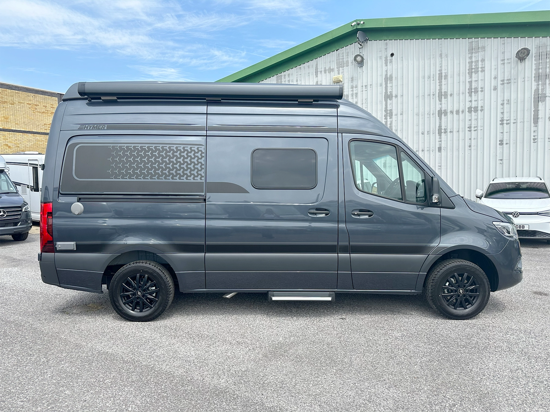 Hymer Grand Canyon S Xperience Pop Top Exterior Left Side