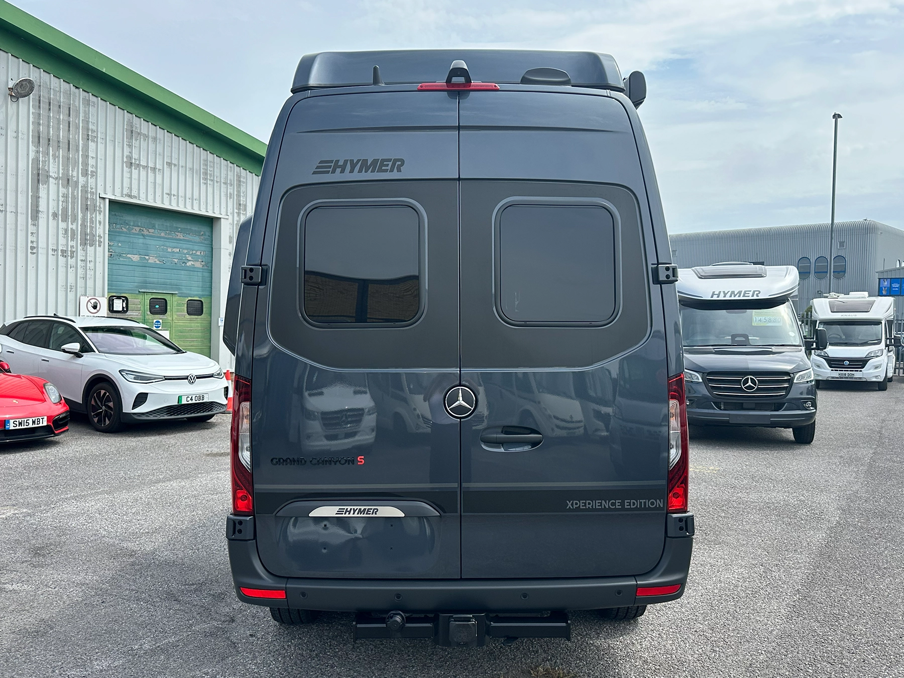 Hymer Grand Canyon S Xperience Pop Top Exterior Rear
