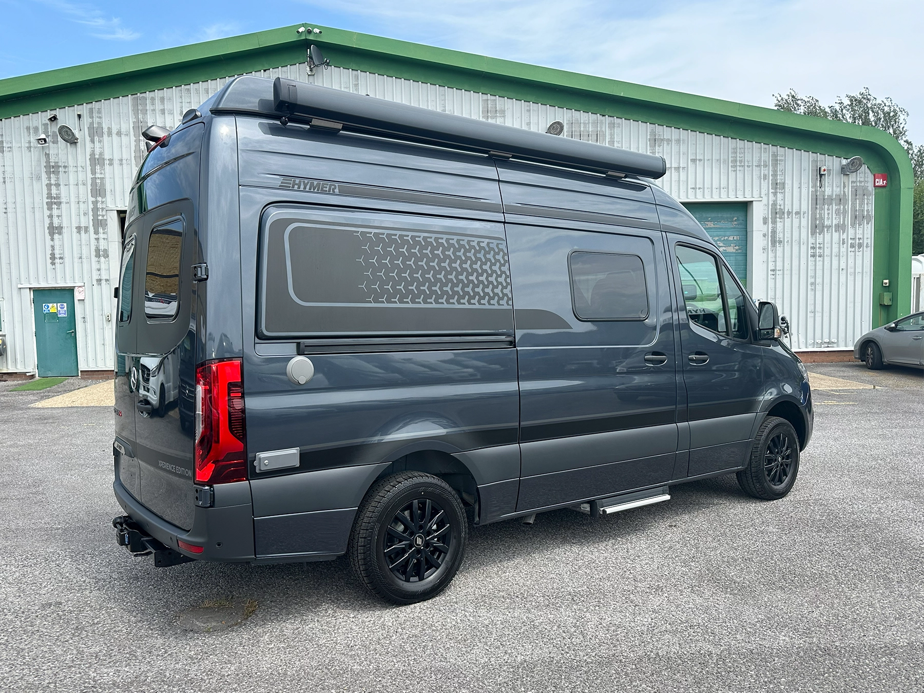 Hymer Grand Canyon S Xperience Pop Top Exterior Rear Left Side