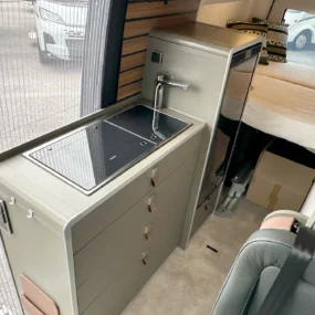 Hymer Grand Canyon S Xperience Pop Top Kitchen Area