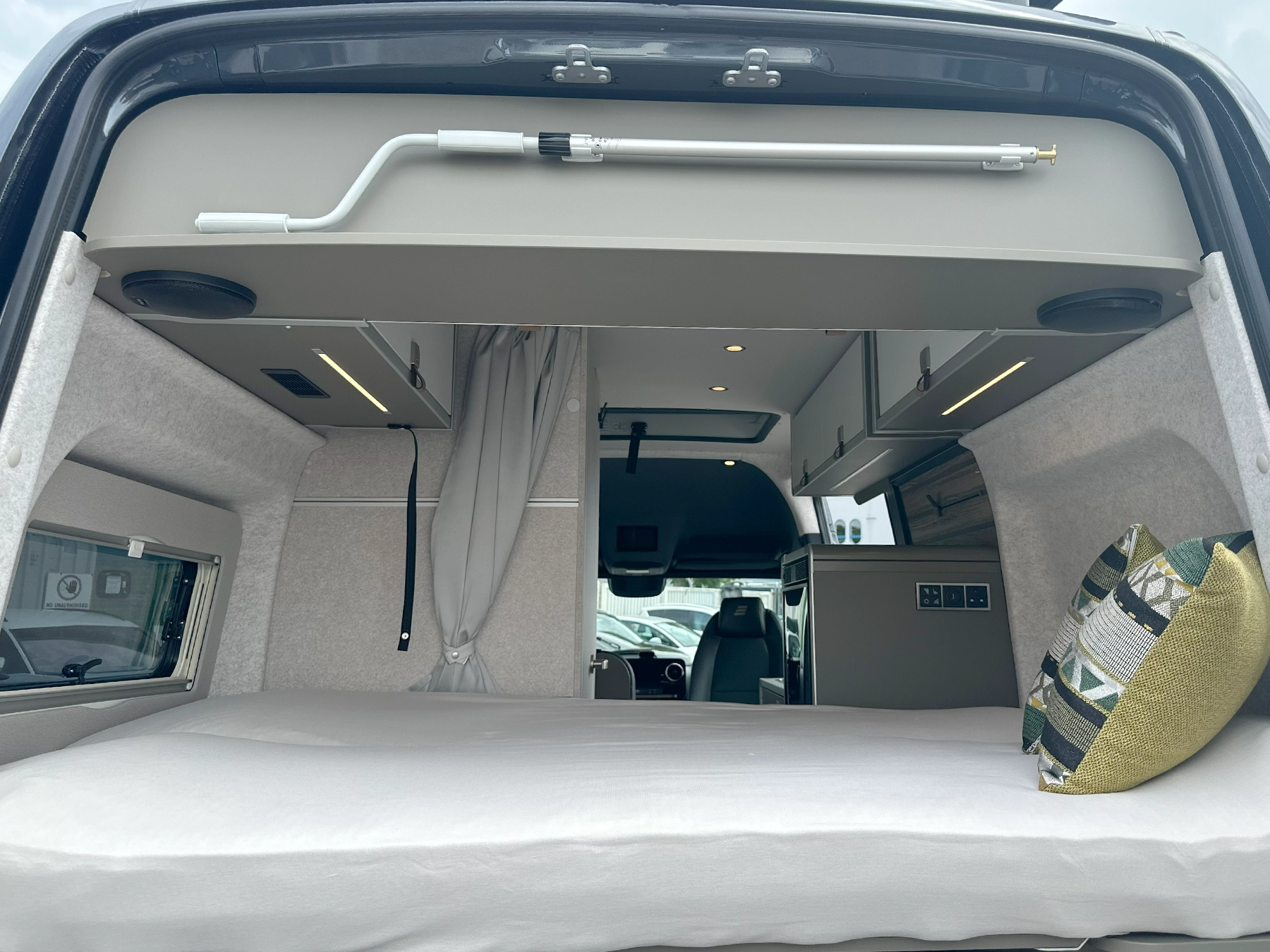 Hymer Grand Canyon S Xperience Pop Top Rear Bed