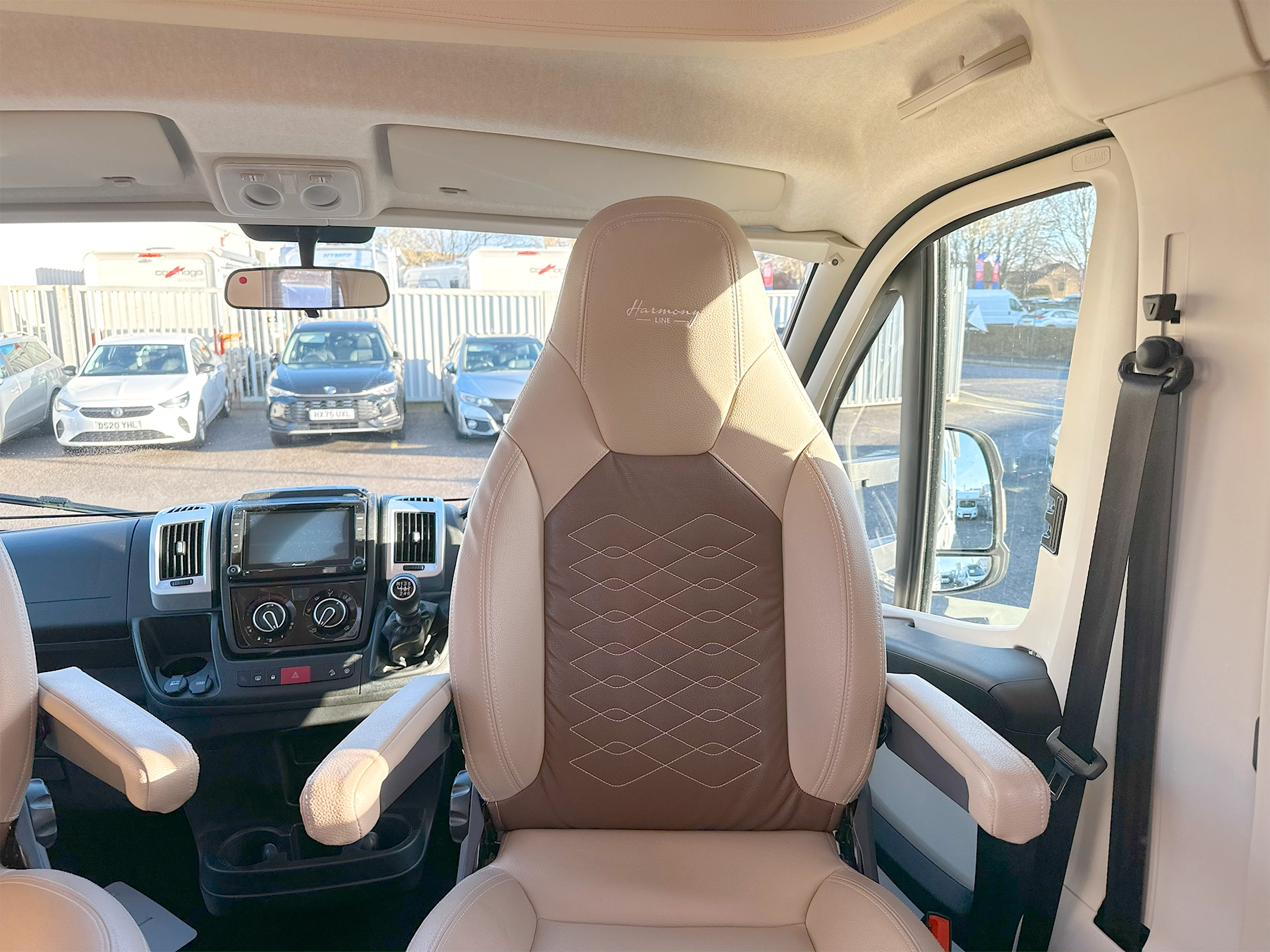 Burstner Lyseo TD 727 G Harmony Line Drivers Seat