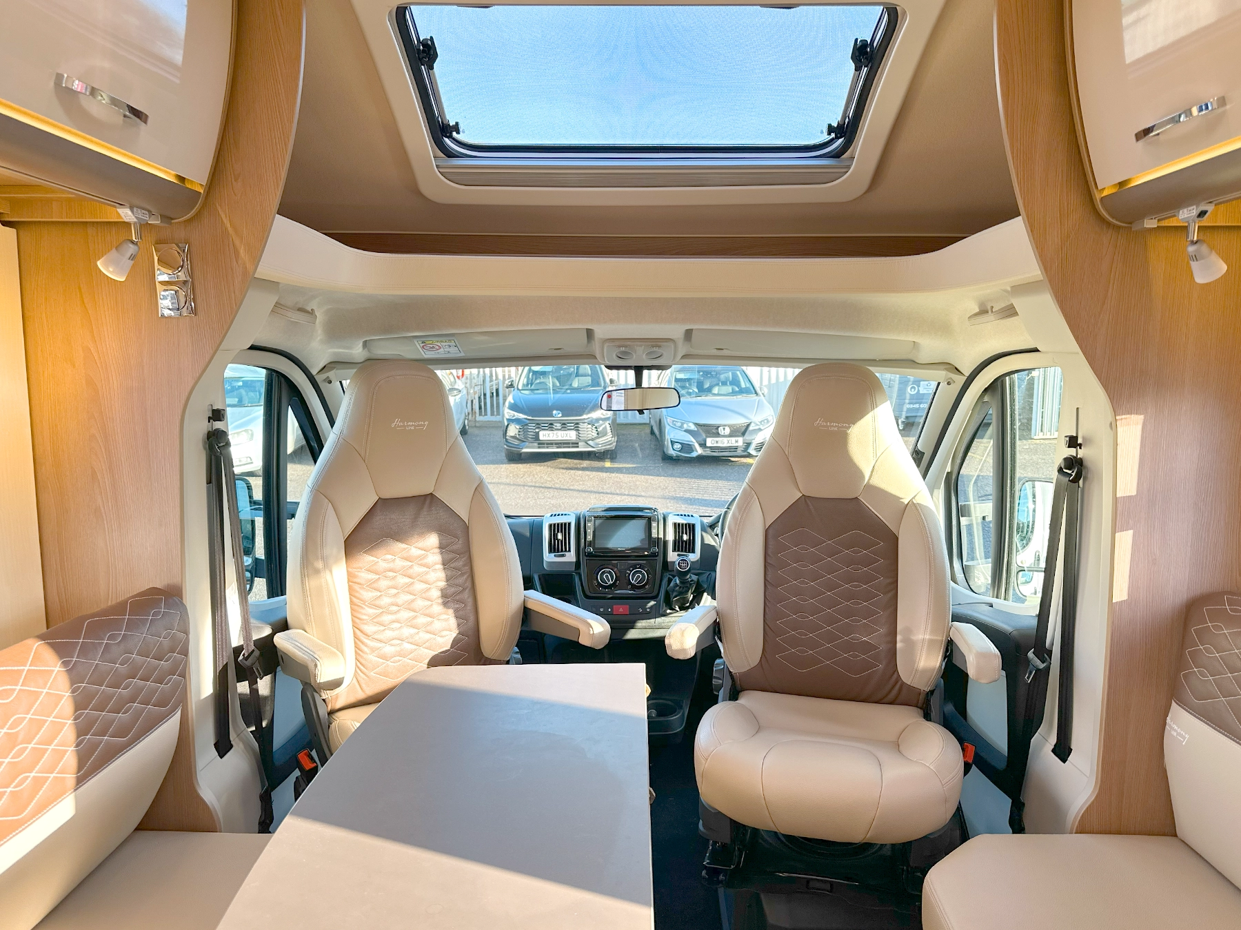 Burstner Lyseo TD 727 G Harmony Line Swivel Cab Seats