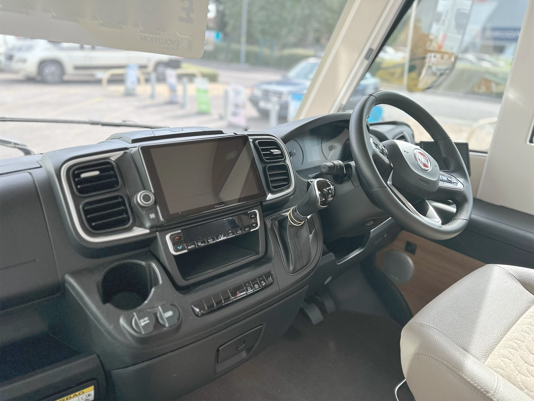 Carthago Compactline Steering Wheel & Multimedia System