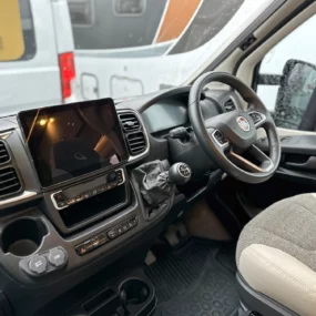 Dethleffs Eurostyle Multimedia System & Steering Wheel