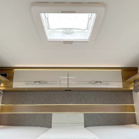 Dethleffs Eurostyle Skylight Over Bedroom