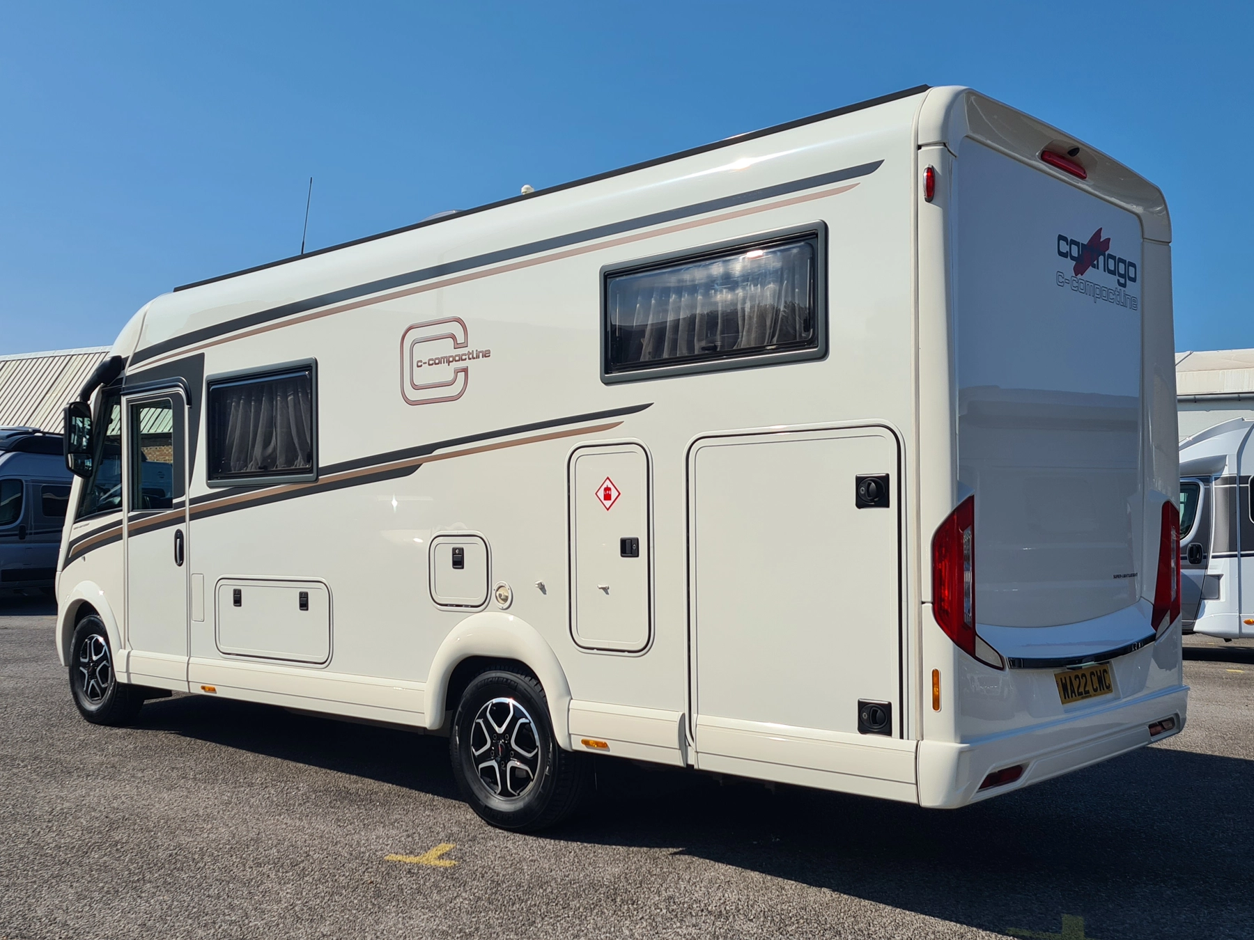 Carthago Compactline Motorhome 11632 - Exterior Rear Left