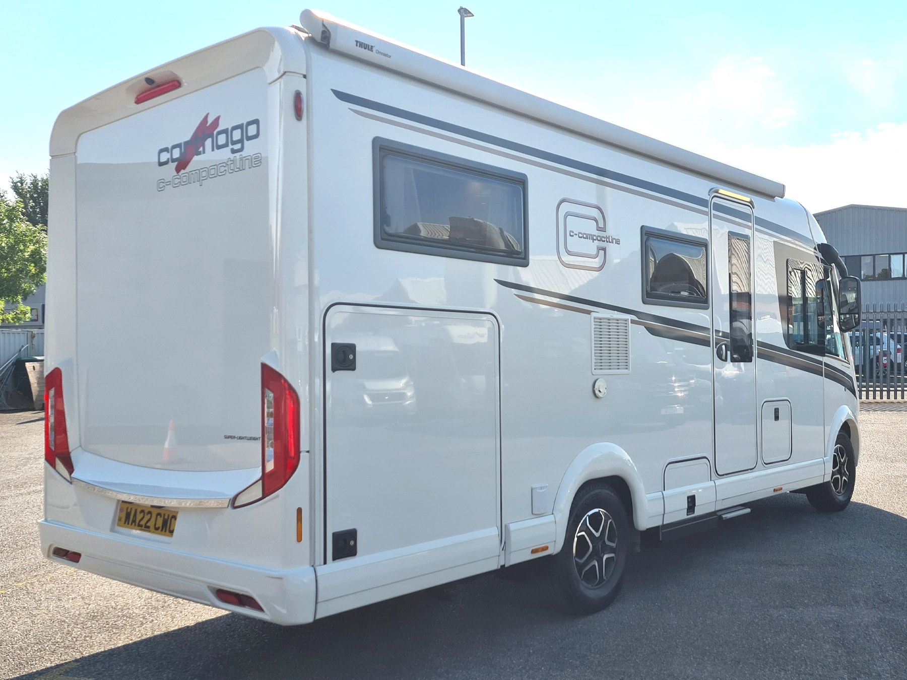 Carthago Compactline Motorhome 11632 - Exterior Rear Right
