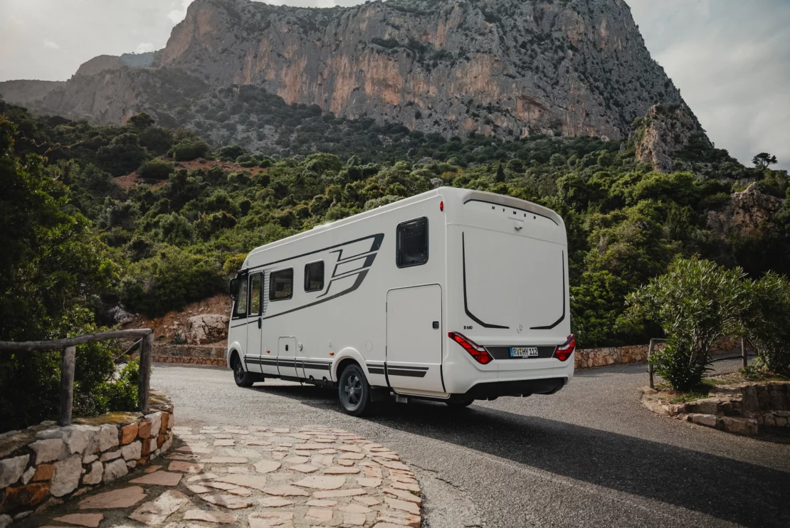 European Motorhome Tour Moutnain Road