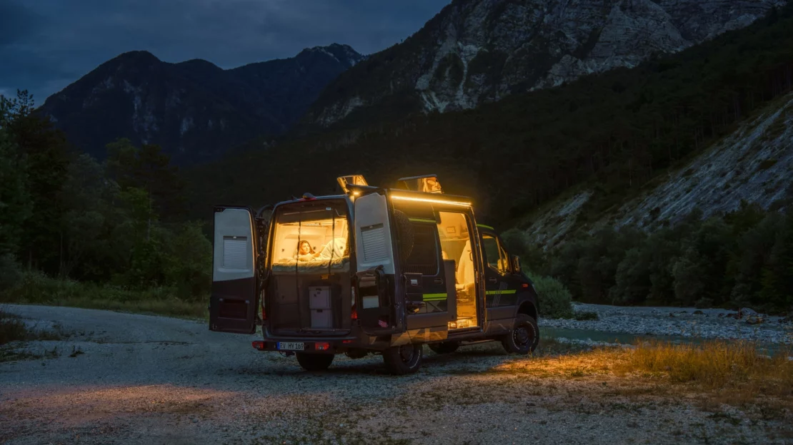 Hymer Grand Canyon S Wild Camping Night