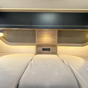 Hymer ML-T 570 Crossover 4X4 Twin Single Rear Bed Overhead Storage