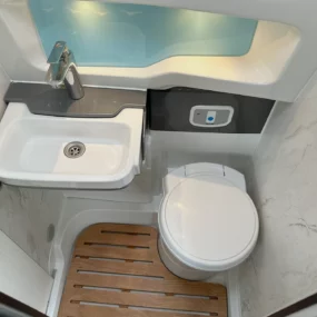 Swift Carrera 144 Bathroom with Sink