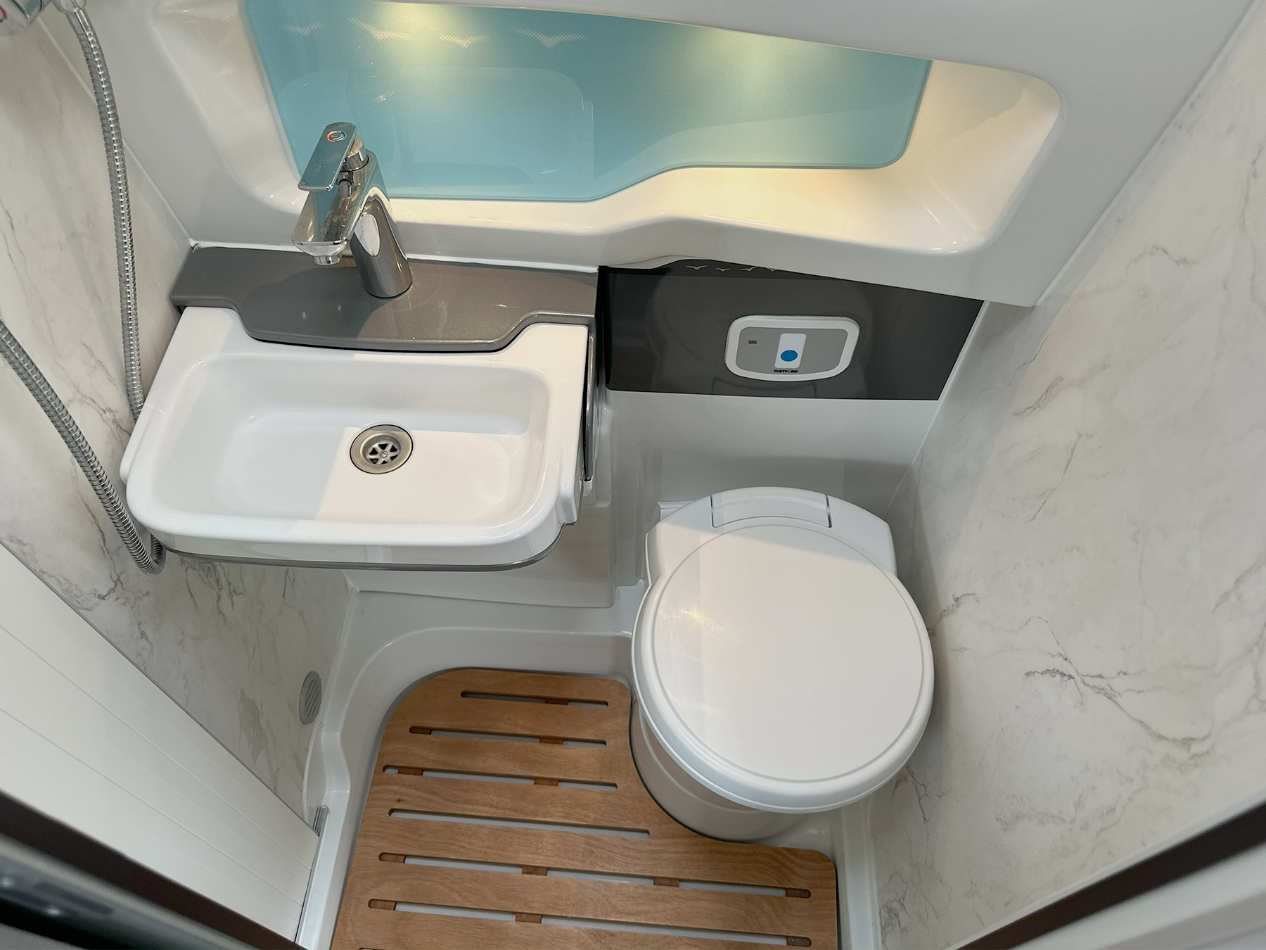 Swift Carrera 144 Bathroom with Sink