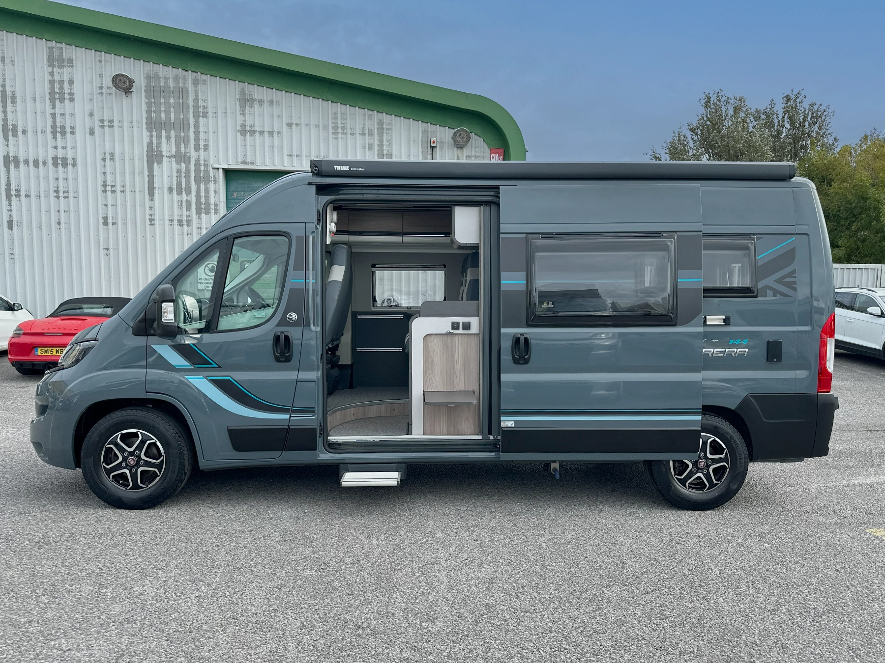 Swift Carrera 144 Exterior Right Side Open