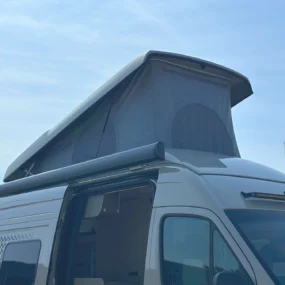 Hymer Grand Canyon S CrossTrail 4x4 Exterior Pop Top Close Up