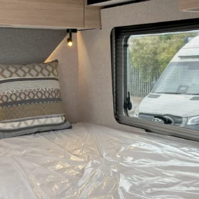 Hymer GT-S 685 Twin Single Rear Beds Window